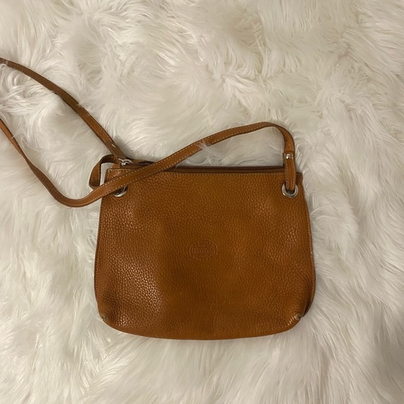 ROOTS Leather Crossbody Bag - Picture 2 of 5